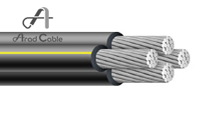 کابل برق سه فاز آلومینیومی